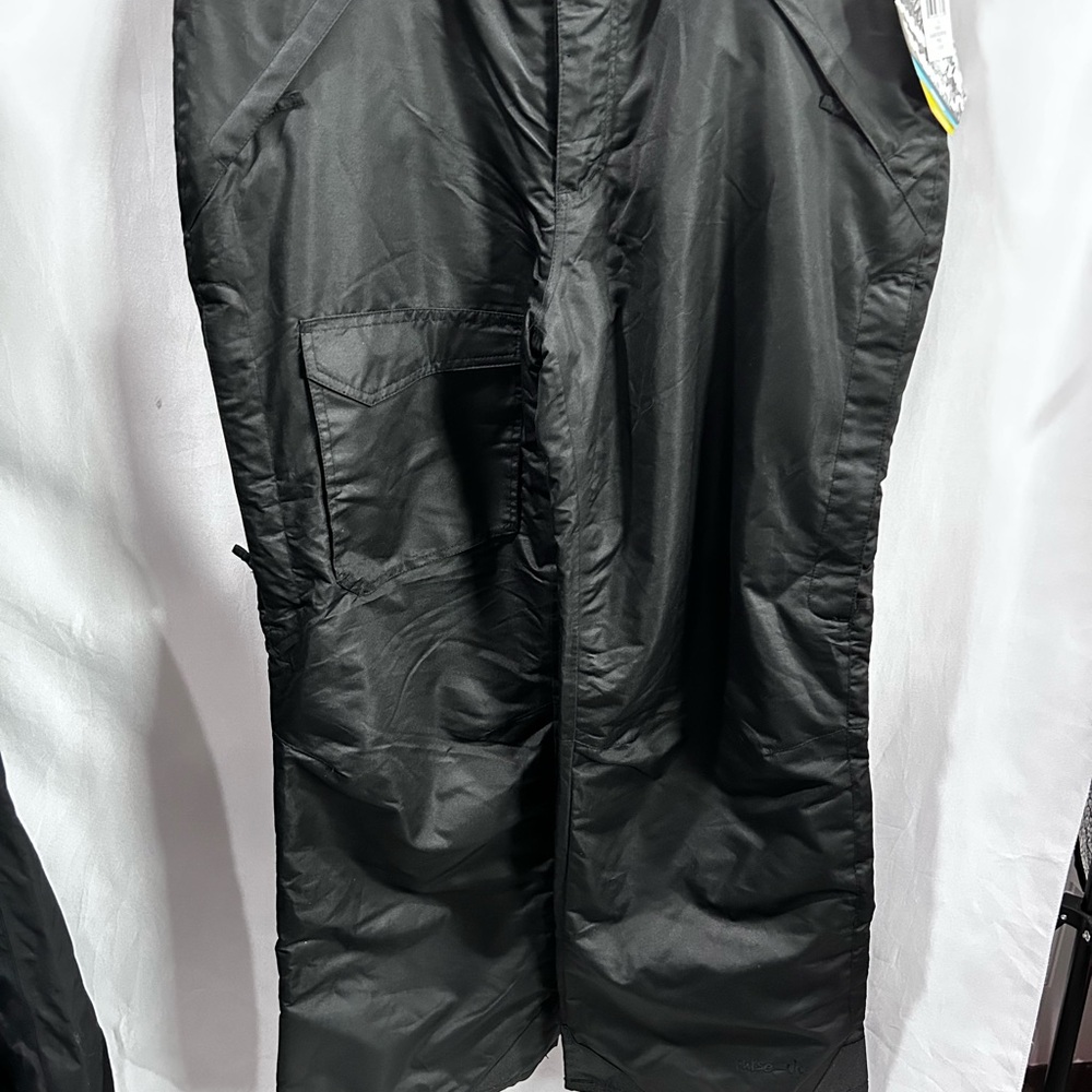 Unisex Black ski snowboarding insulated pants